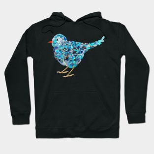 Jewelry Blue Bird Hoodie